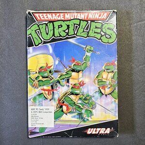 TMNT IBM PC/ Tandy 1000 PC Big Box